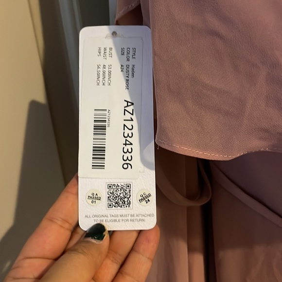 NWT SZ 24 Azazie Hayden Bridesmaid Dress - Picture 3 of 6